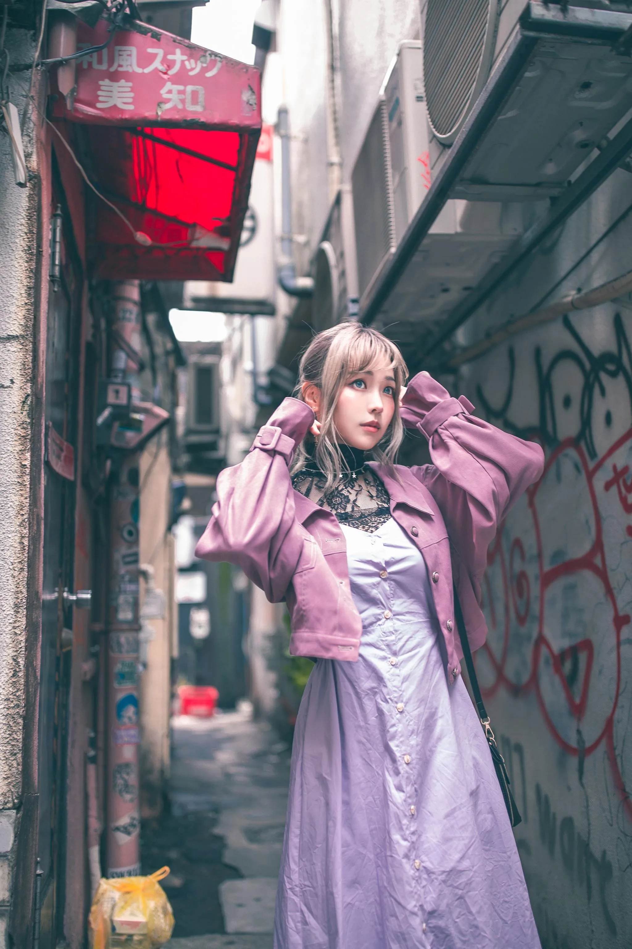 ElyEE子 – NO.90 [2020 Ely Collection] Digital photo set 10套-4 Pale Lavender [54P]插图5